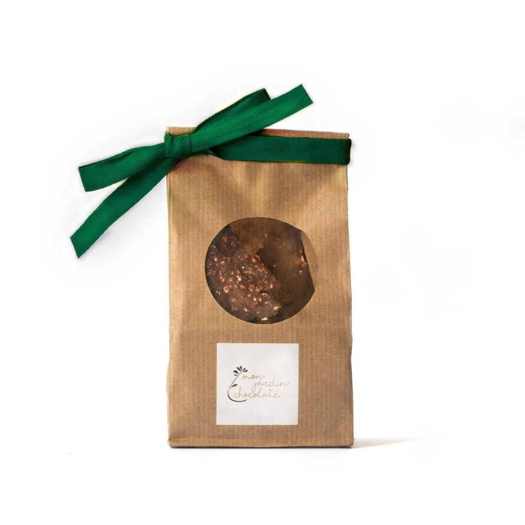 [150PLALAI] Plaques chocolat au lait et noisettes sachet de 150 g