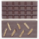 Tablette chocolat noir et gingembre