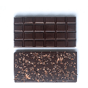 Tablette chocolat noir et grué de cacao
