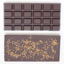 Tablette chocolat noir et sésame