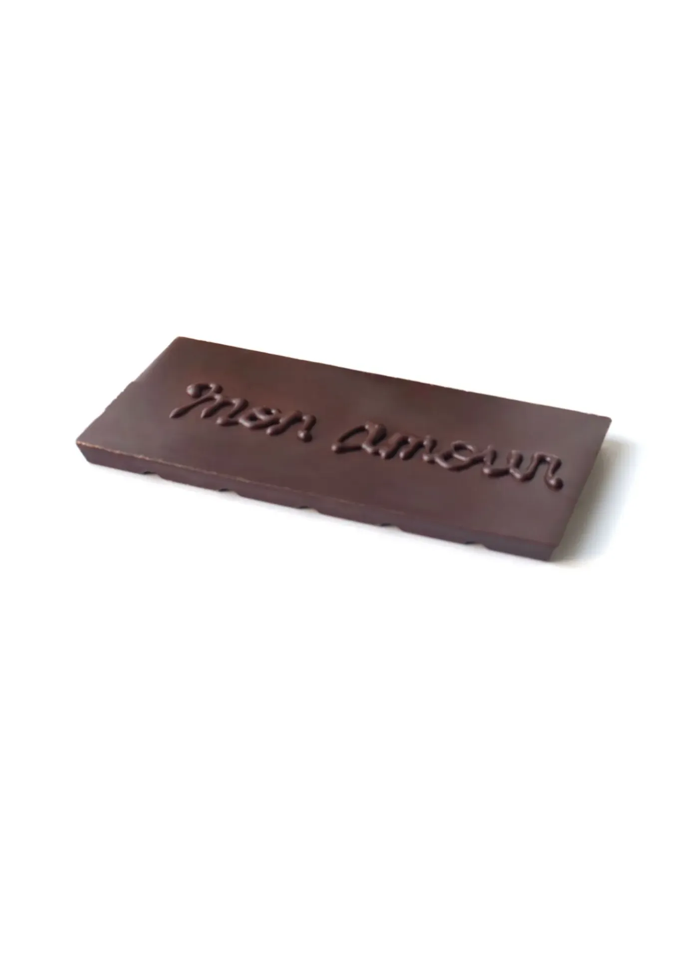 Tablette personnalisée chocolat noir