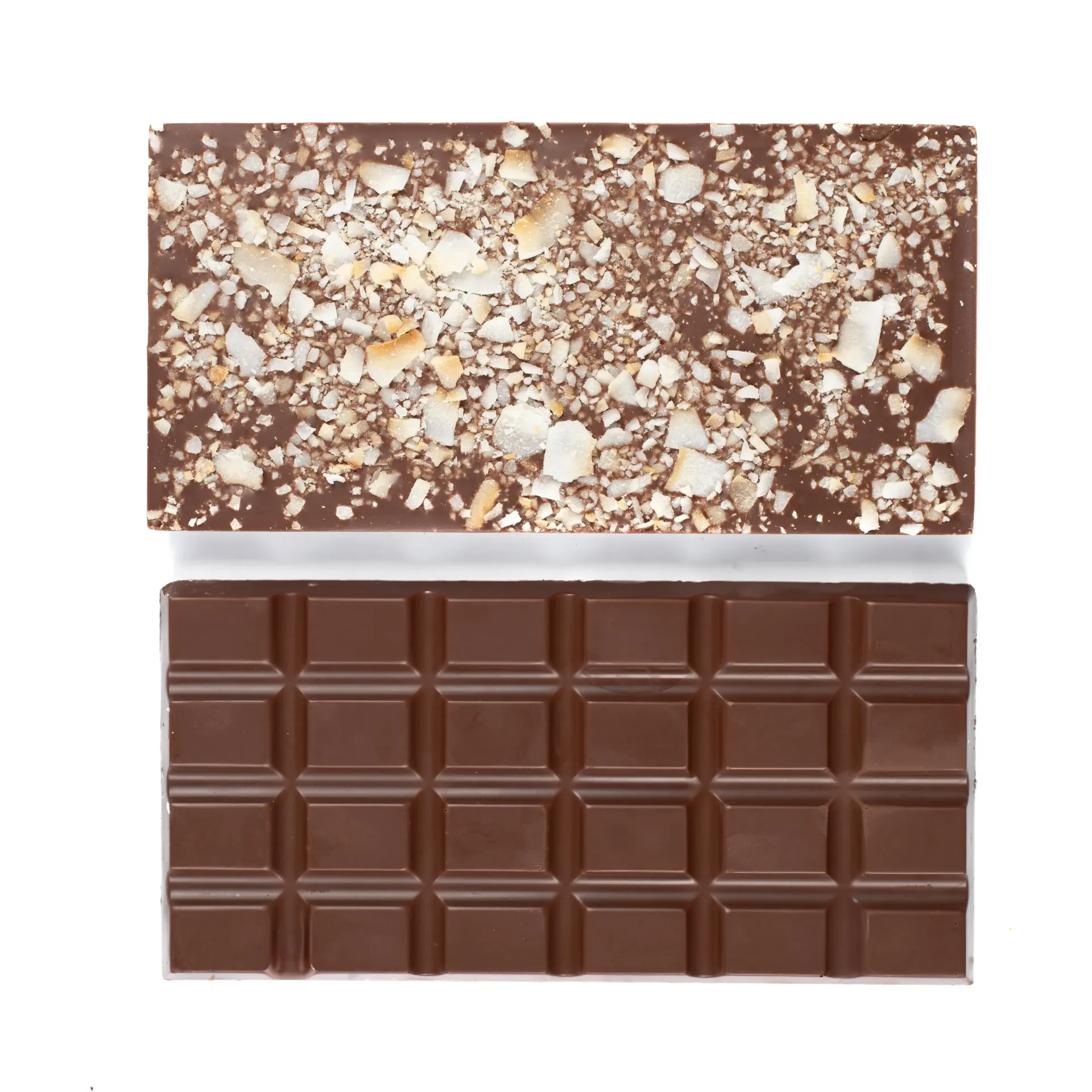 Tablette chocolat au lait et noix de coco