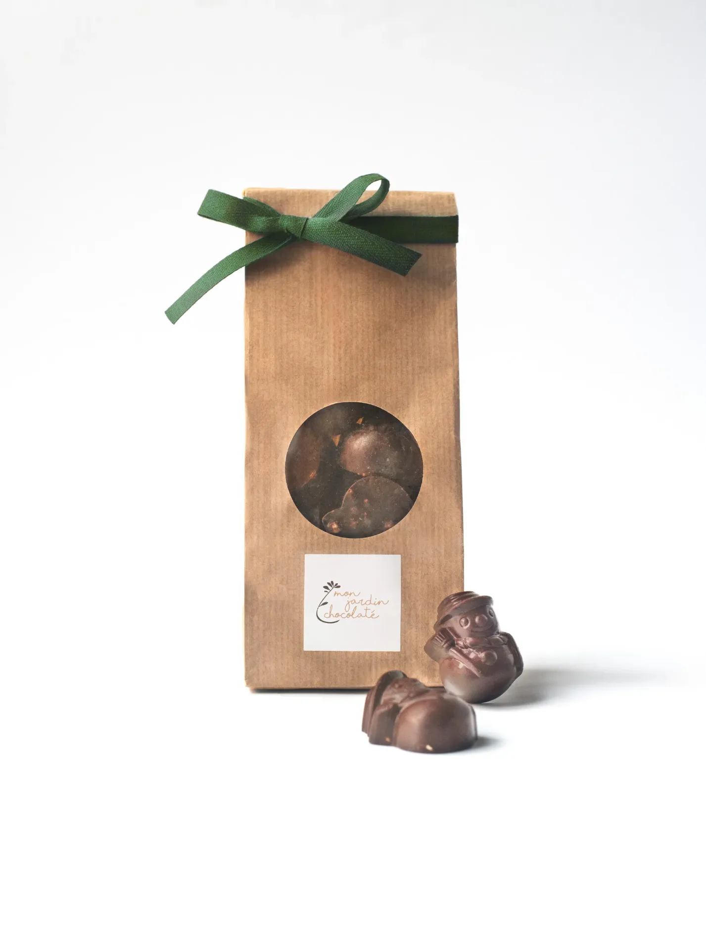 Bonhommes à croquer chocolat noisettes au lait