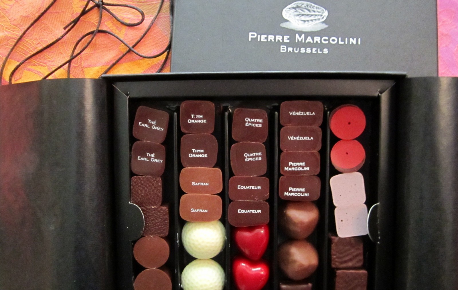 Coffret délicat chocolat Belge