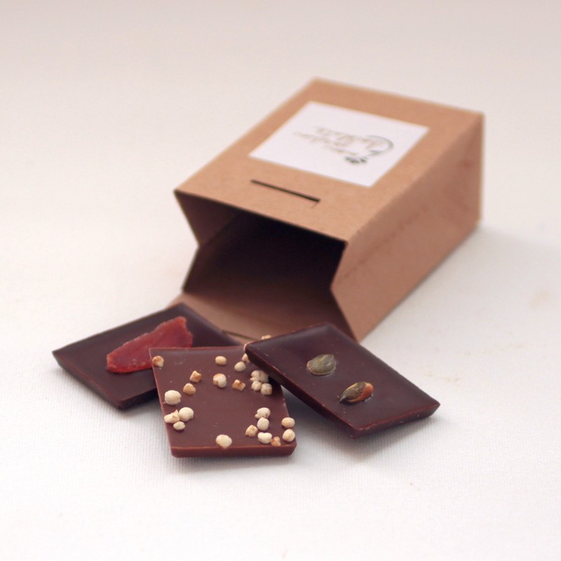 Atelier chocolat Réalisez vos mini tablettes - Mon jardin chocolate