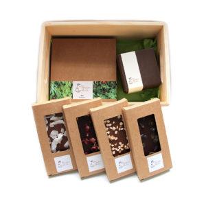 coffret fête des mères - mon jardin chocolaté, chocolaterie bio artisanale paris