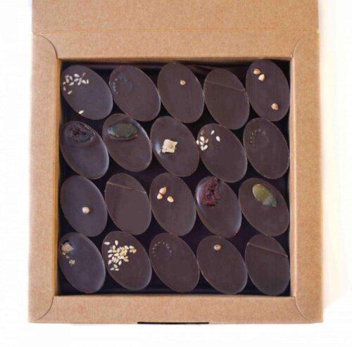 Boite de 20 chocolats Mon jardin chocolaté