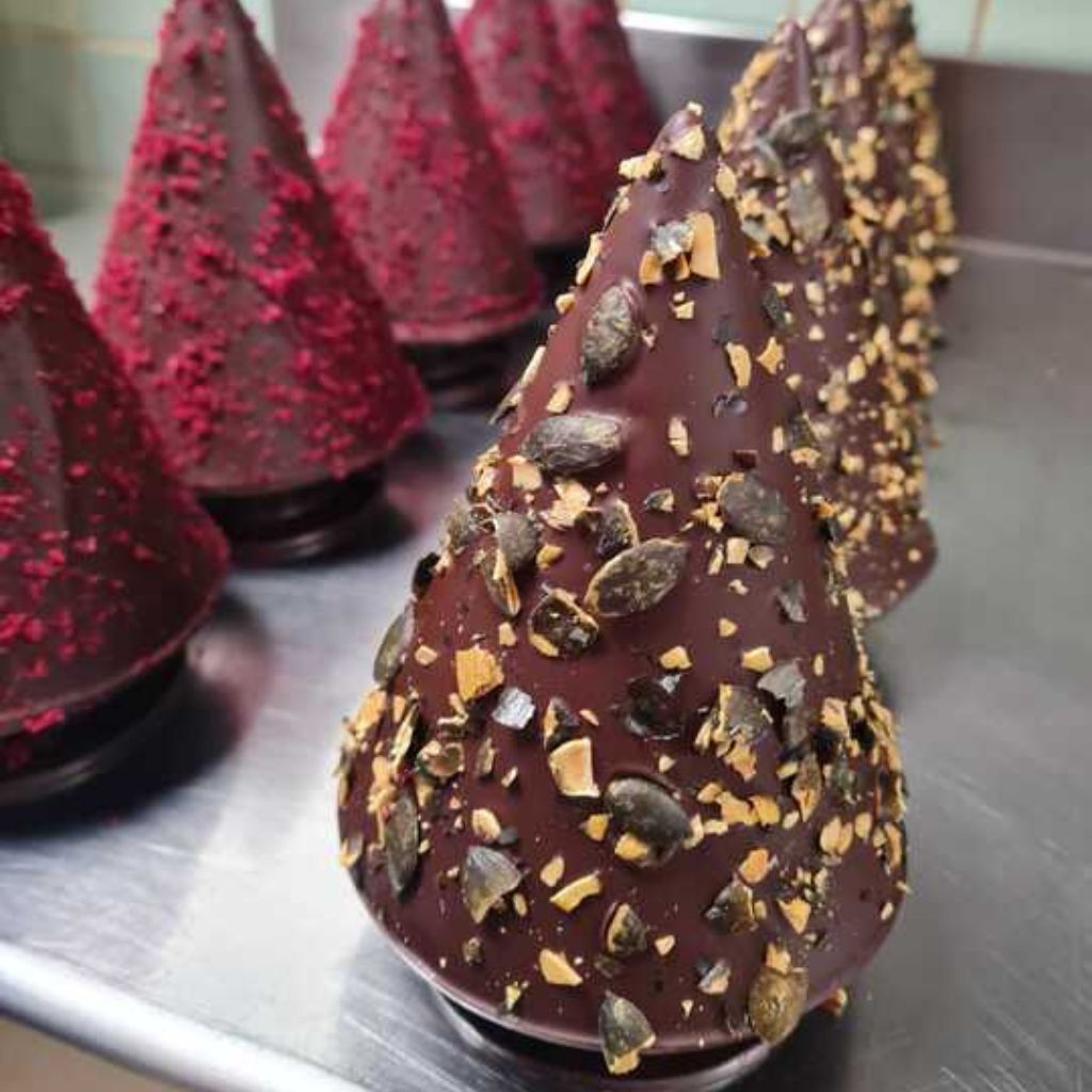 Nos sapins de noël en chocolat