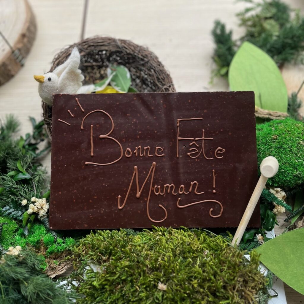 Grande plaque bonne fête Maman