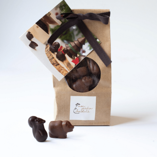 Petits animaux au chocolat et son livret