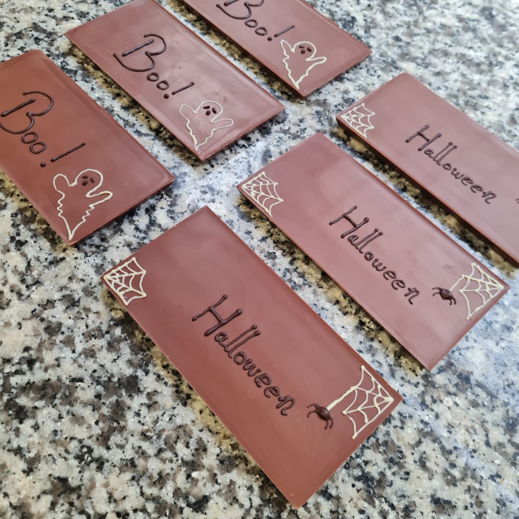 Tablette de chocolat Halloween